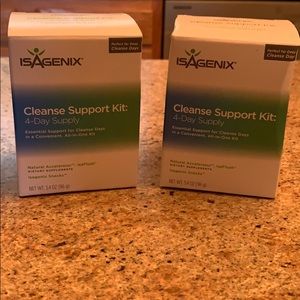 Isagenix cleanse support bundle, 4 day supply.